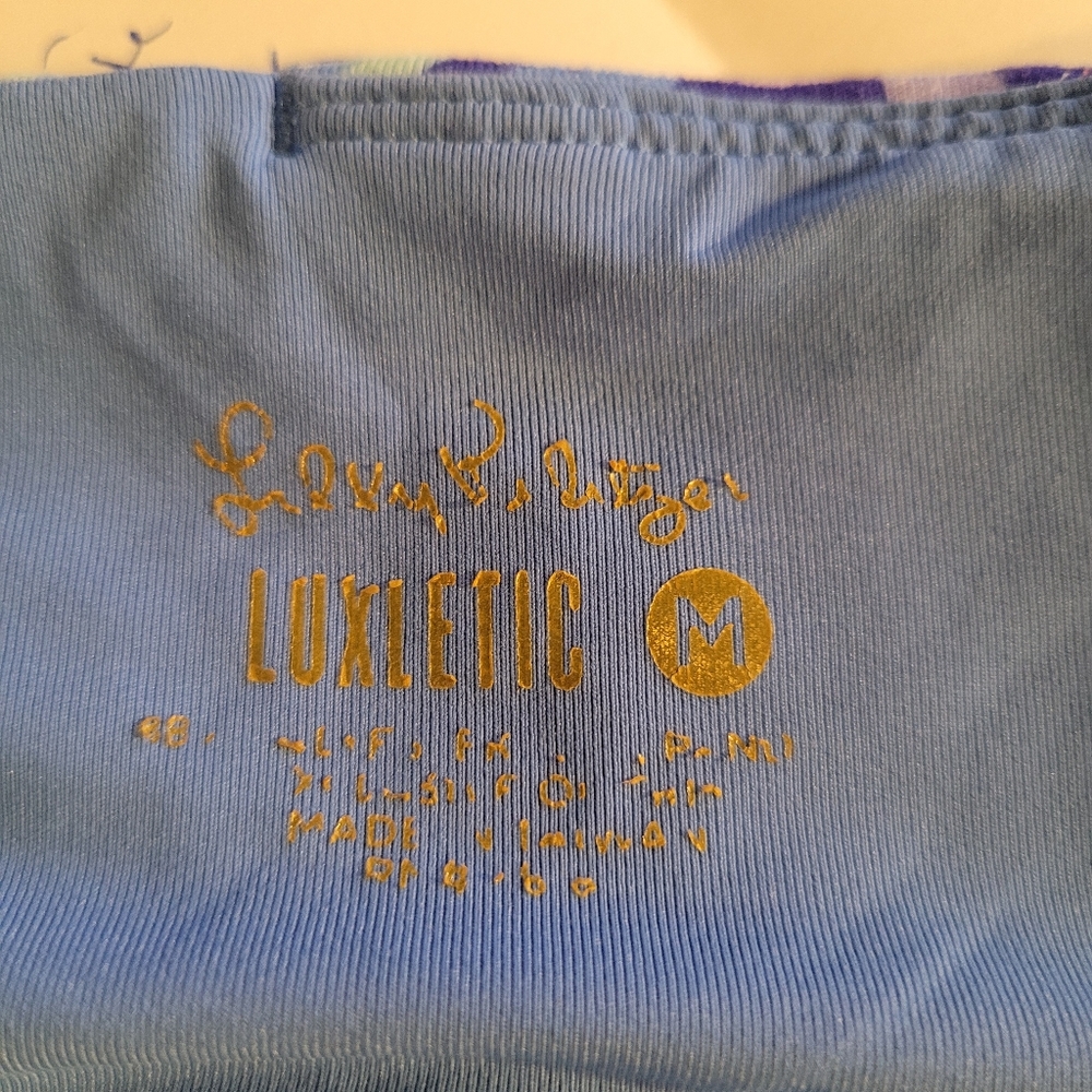 Lilly Pulitzer Luxetic Weekender cropped leggings   - M.        F50 - Picture 8 of 8
